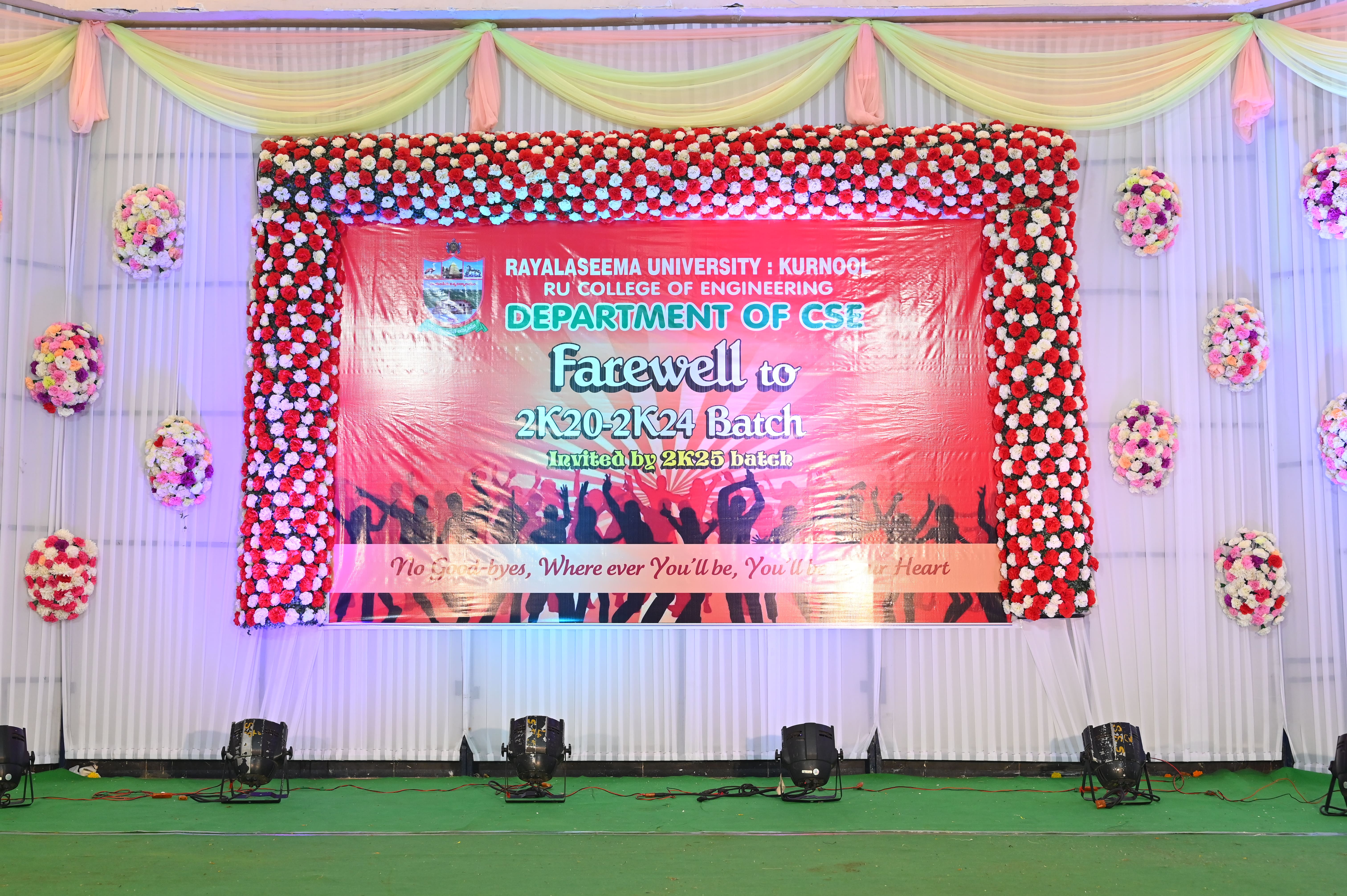 Farewell 2k24 Dept of CSE