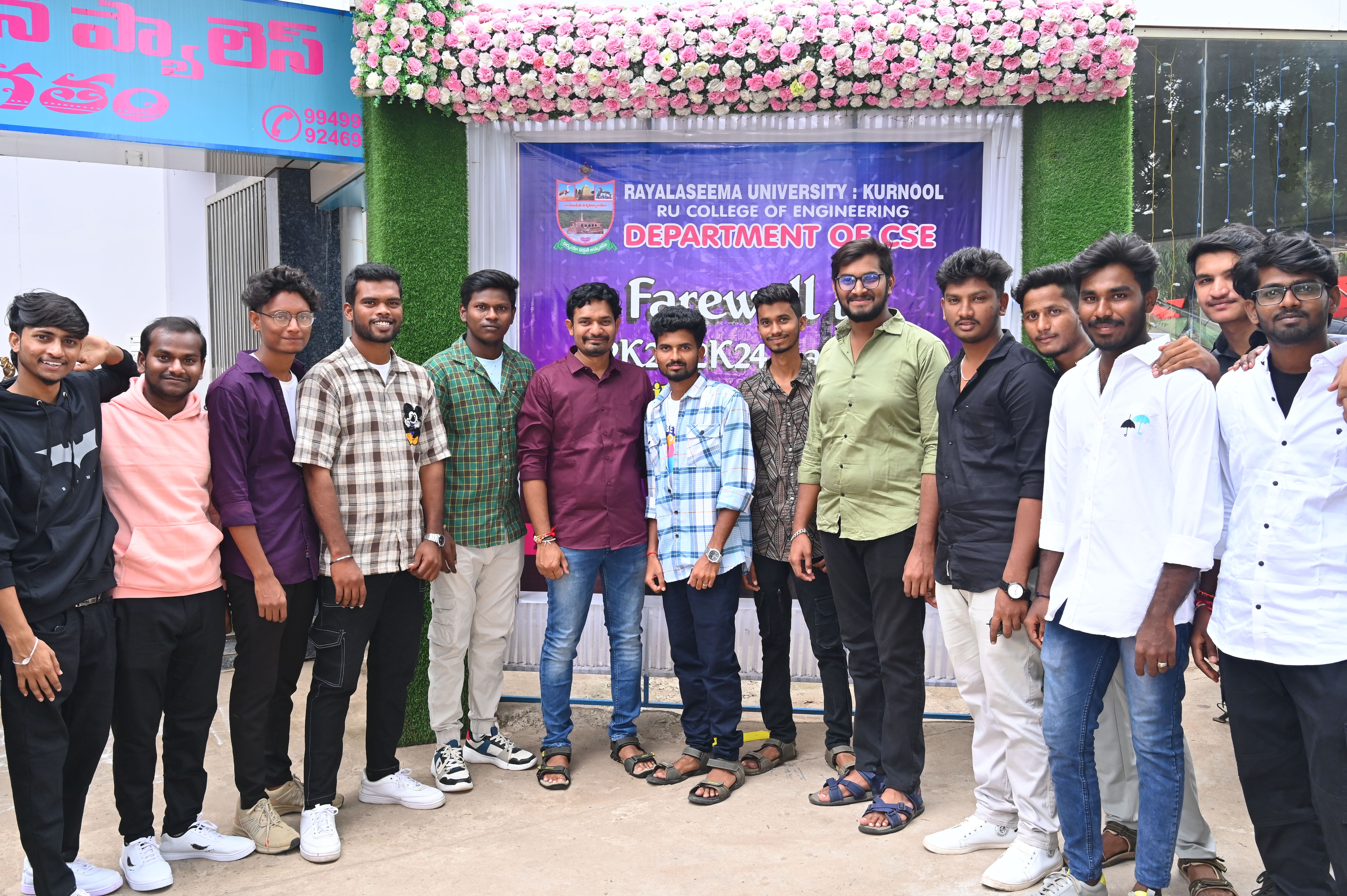 Farewell 2k24 Dept of CSE